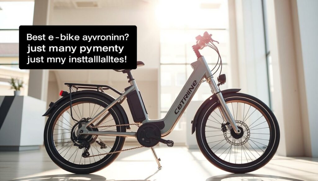 E-Bike auf Raten ohne Anzahlung