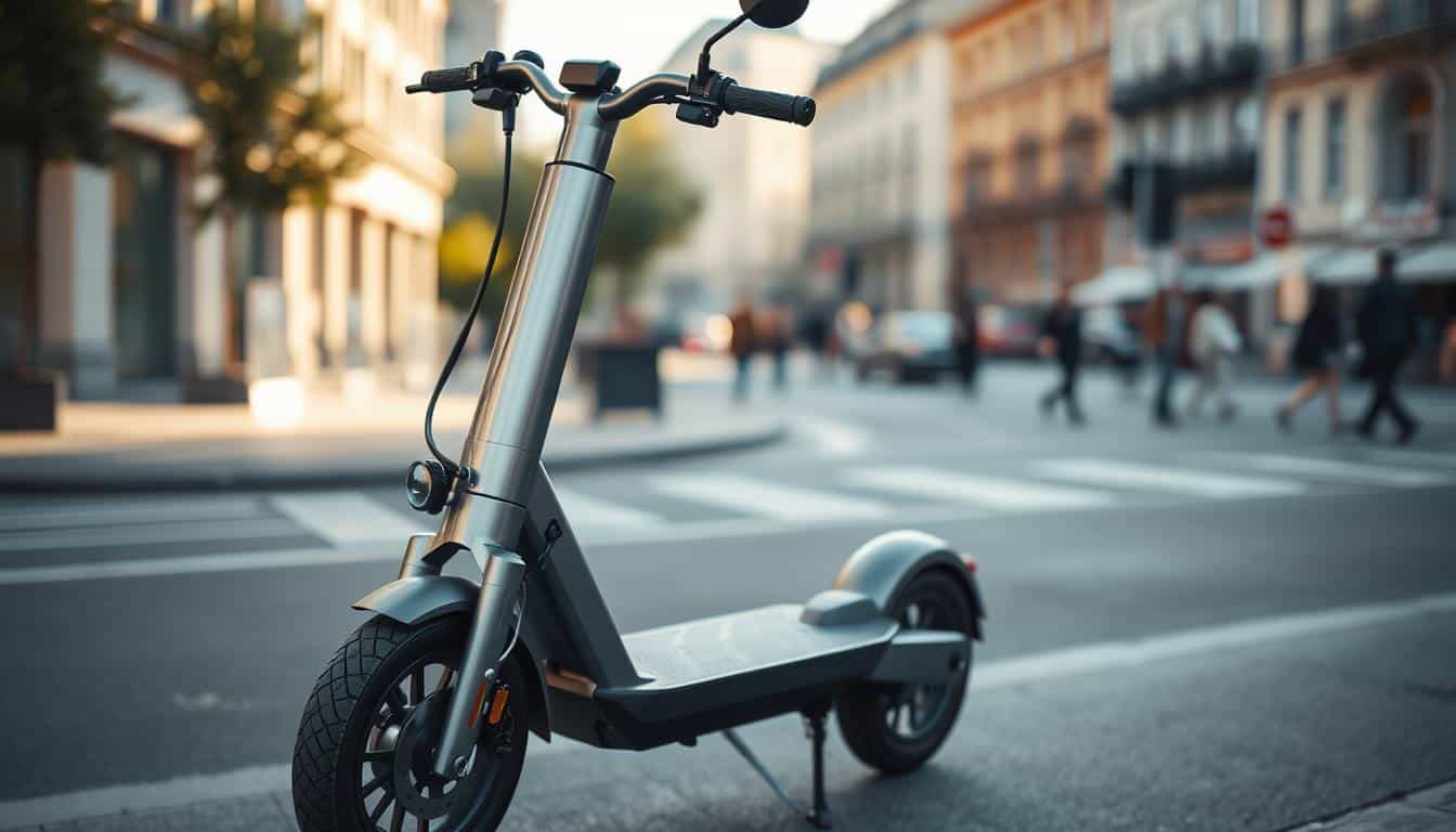 Elegantes E Scooter Als Pramie Ebenbildnull